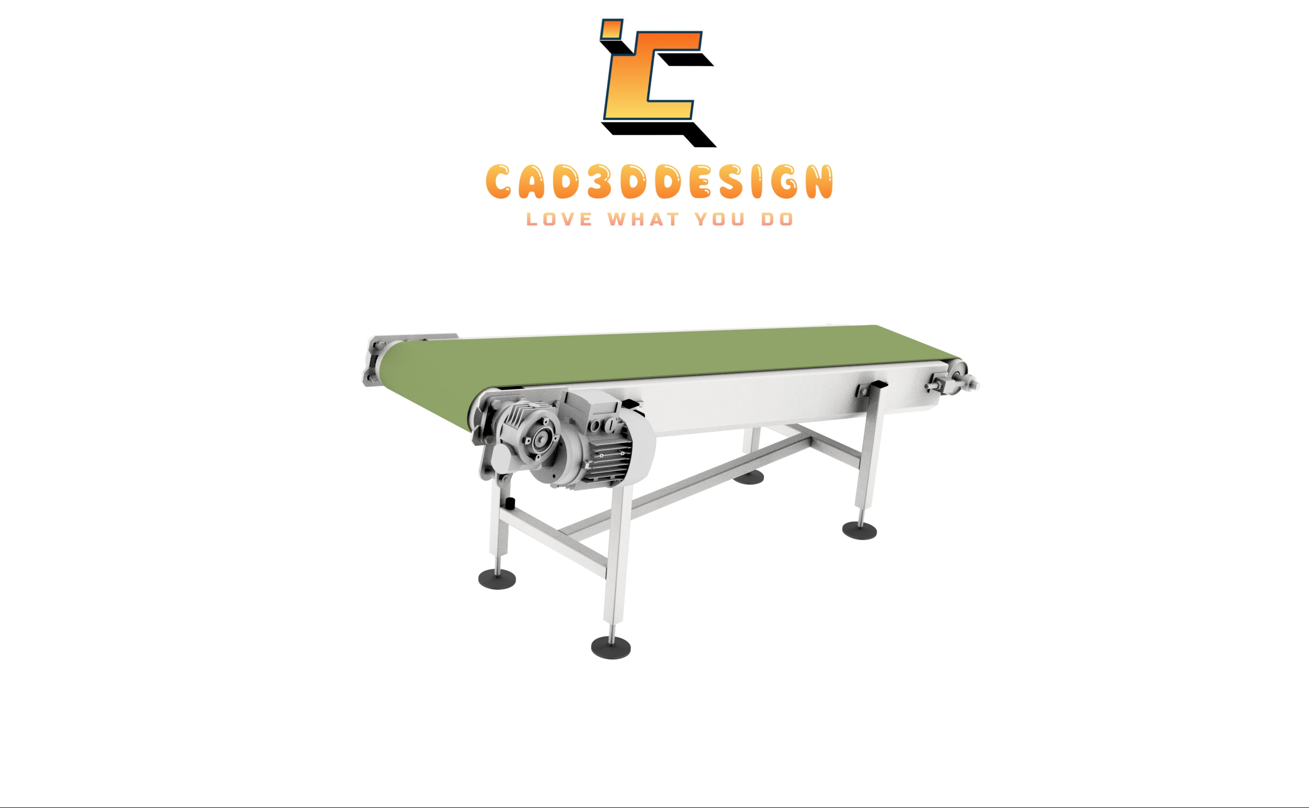 File 3d băng tải pvc động cơ giảm tốc trục vít miễn phí