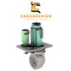 File 3d cơ cấu bánh lái agv miễn phí